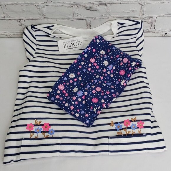 'THE CHILDREN'S PLACE' 'BOUQUETS & BUTTERFLIES' LONG-SLEEVE TOP & LEGGINGS SET - Picture 13 of 13